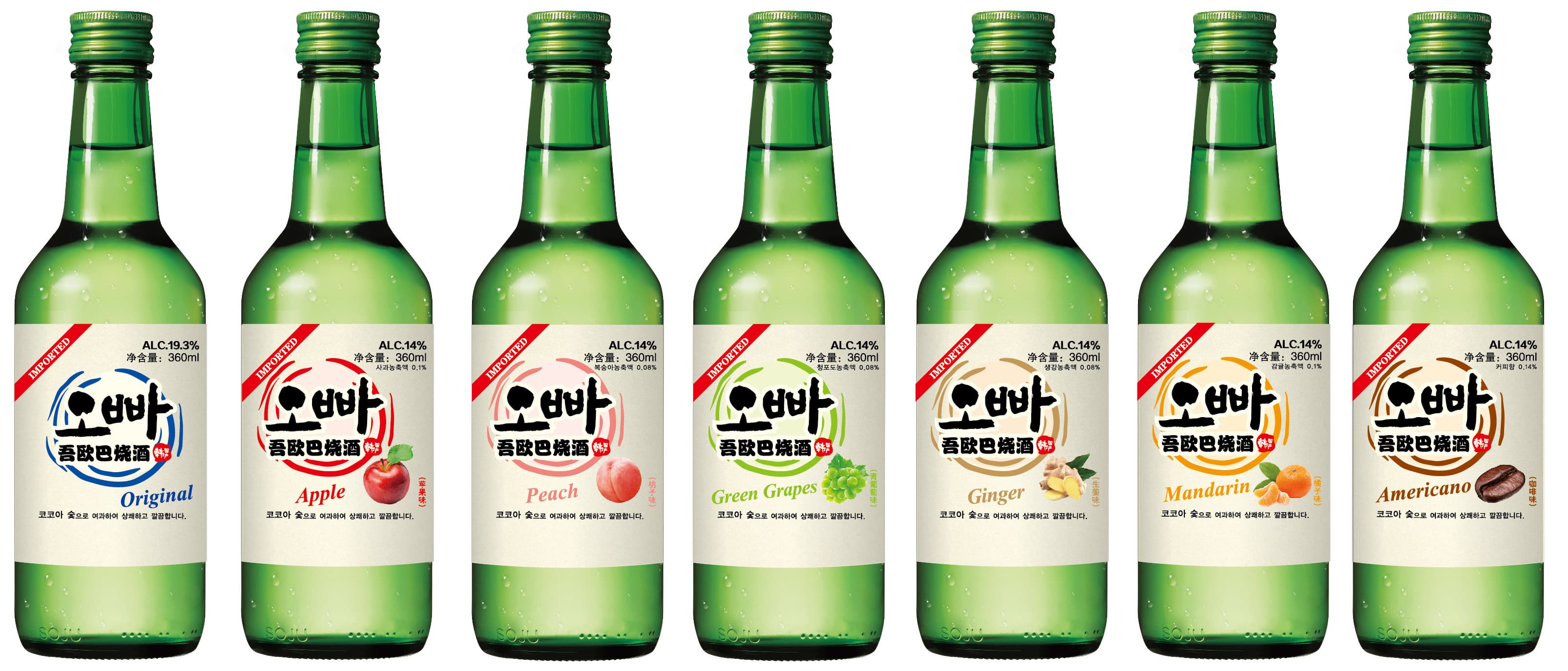 Korean fruit Soju_ Korean Alcohol